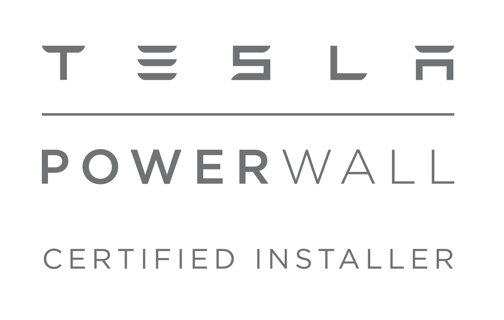 Tesla Powerwall Certified Installer Logo Brands & Partners